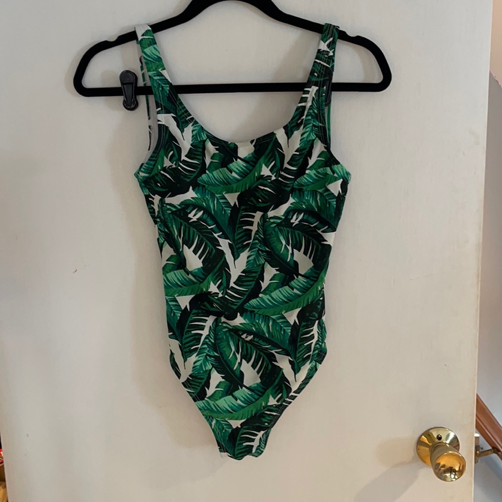 Banana Leaves One Piece Swimsuit